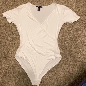 Forever 21 white bodysuit